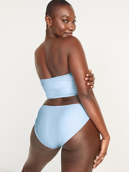 Mid-Rise Bikini Swim Bottoms Product Image