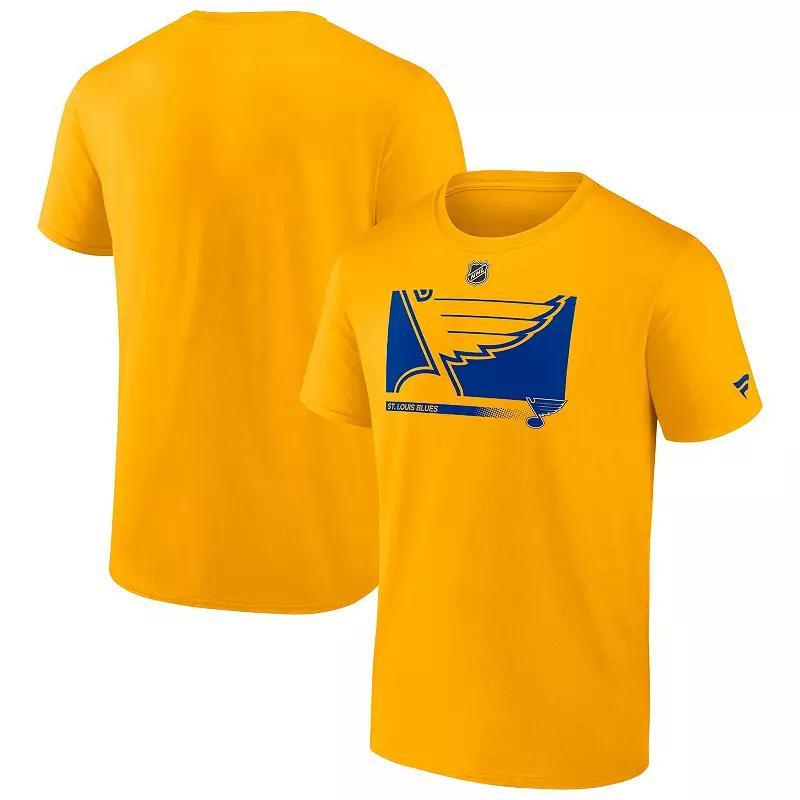 Mens Fanatics Branded St. Louis Blues Authentic Pro Core Collection Secondary T-Shirt Product Image