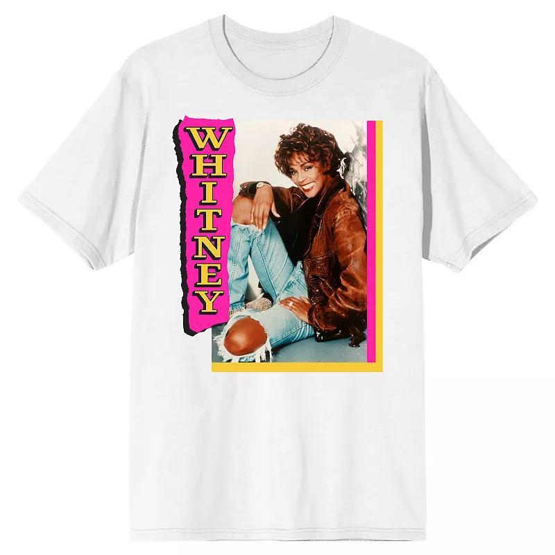 Mens Whitney Houston 90s Photo Tee Product Image