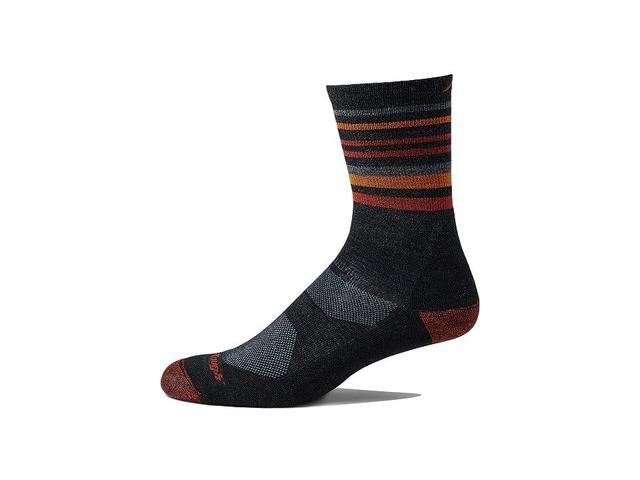 Darn Tough Vermont Fastpack Micro Crew Lightweight Merino with Cushion (Charcoal) Men's Crew Cut Socks Shoes Product Image