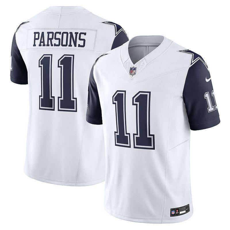 Men's Nike Micah Parsons White Dallas Cowboys Vapor F.U.S.E. Limited Jersey Product Image