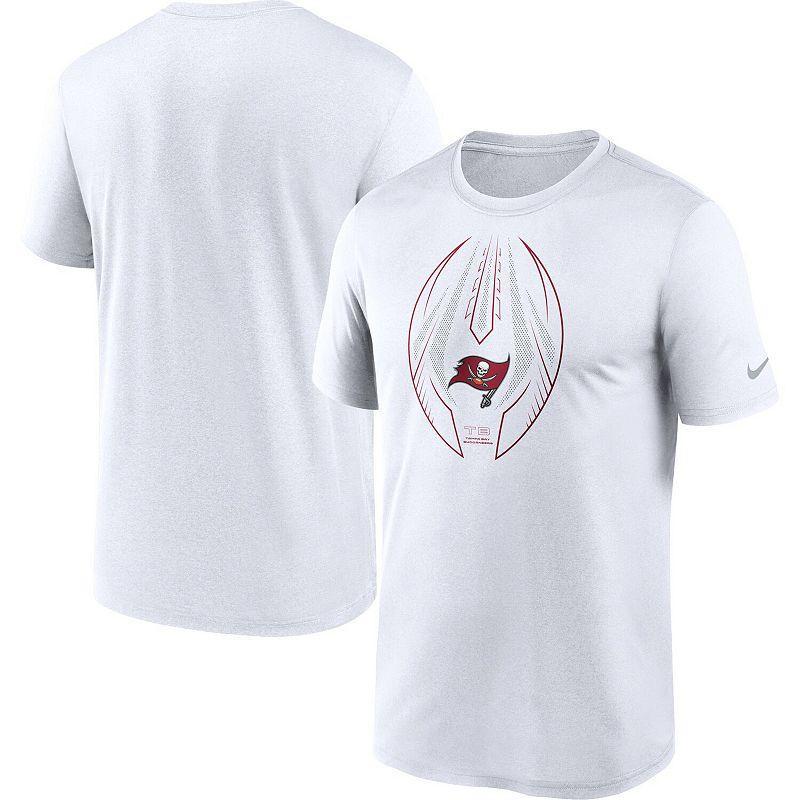 Men's Nike White Tampa Bay Buccaneers Team Legend Icon Performance T-Shirt Product Image