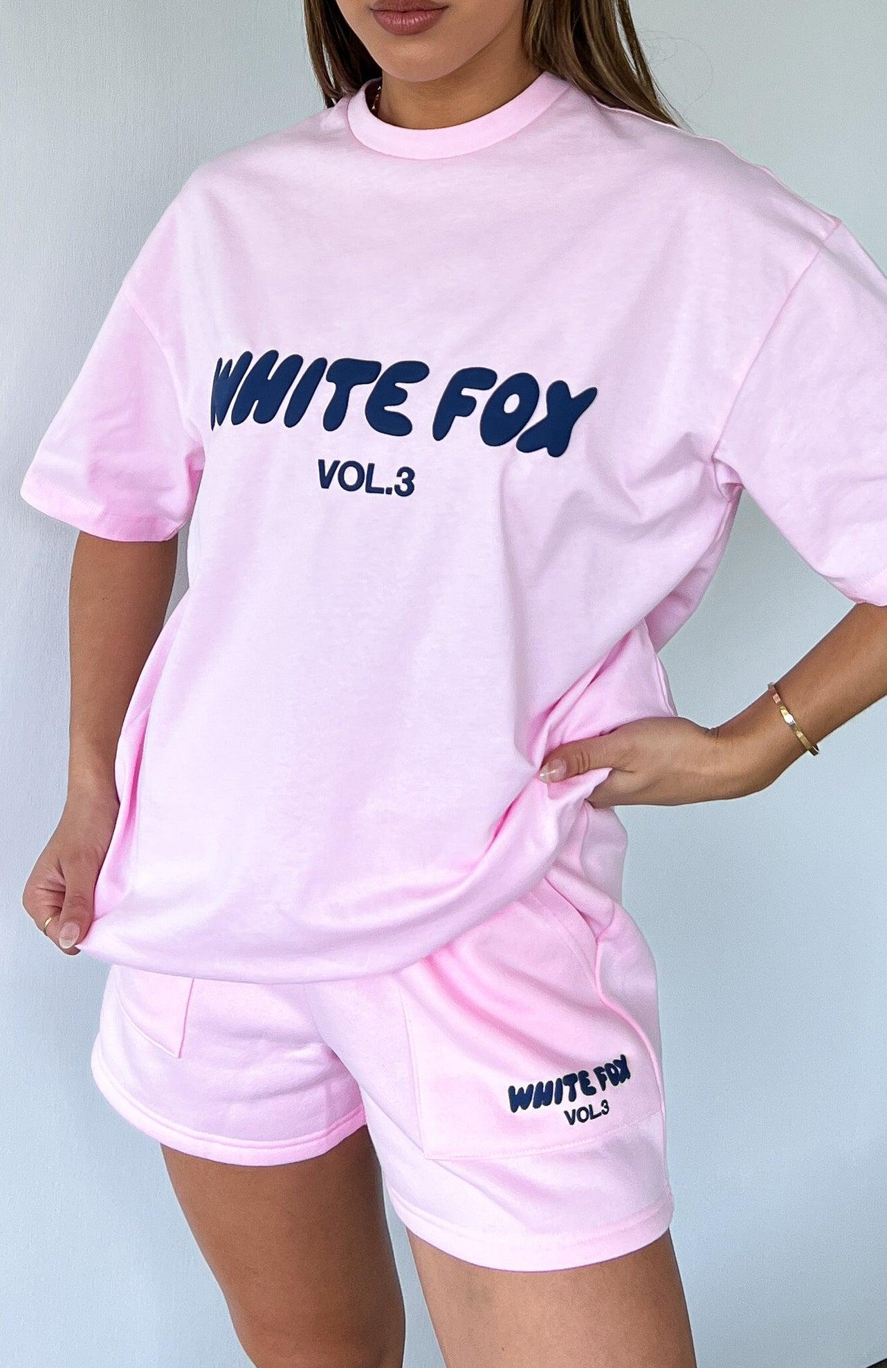 Offstage Oversized Tee Posy Pink Product Image