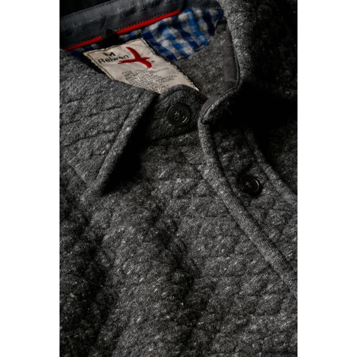 Bubble Knit Shirt Charcoal Marl Product Image