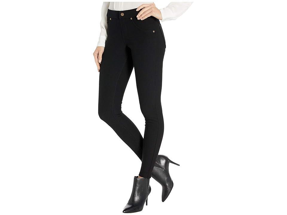 HUE Fleece Lined Denim Leggings Product Image