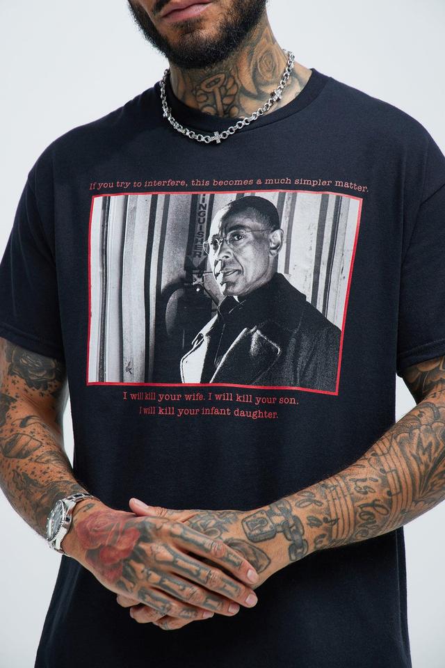 Breaking Bad Gus Short Sleeve Tee - Black Product Image