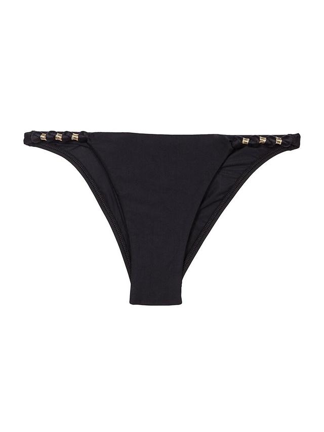 ViX Swimwear ViX Paula Bead & Knot Detail Bikini Bottoms Product Image