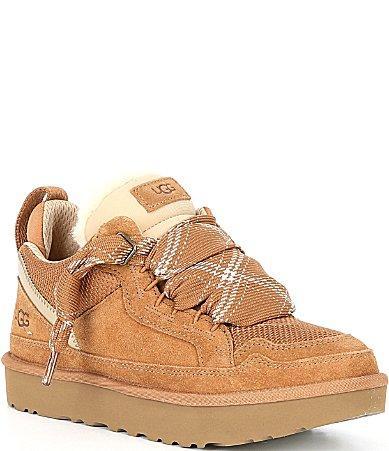 UGG Womens Lowmel Canvas/Suede/Recycled Materials Sneakers Product Image