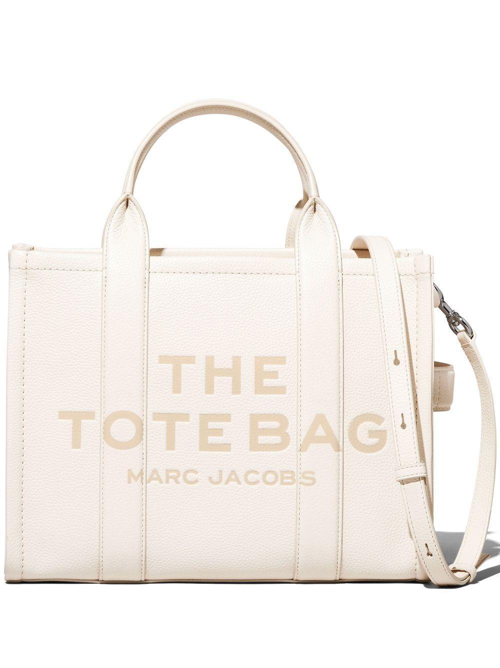 MARC JACOBS The Medium Tote Bag In White Product Image