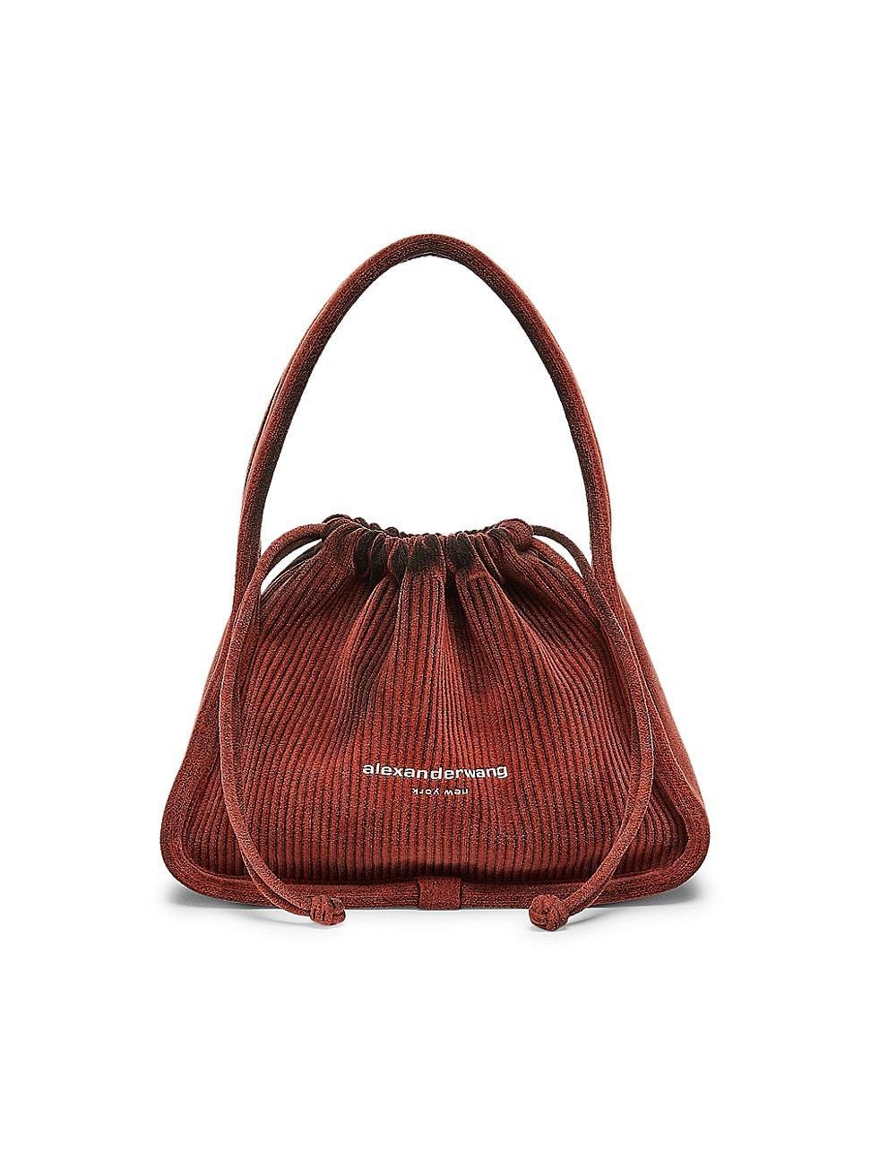 Womens Small Ryan Rib-Knit Top Handle Bag Product Image