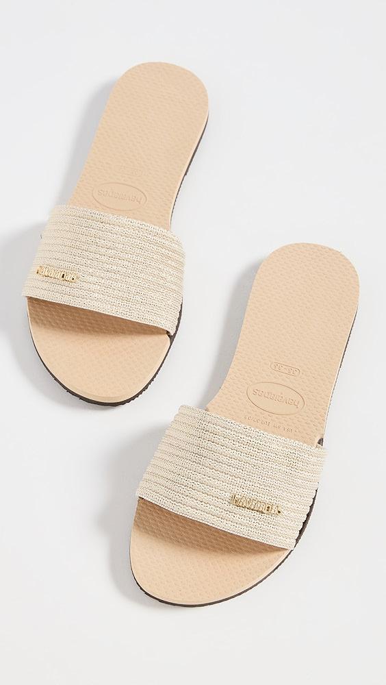 Havaianas You Malta Metallic Flip Flops | Shopbop Product Image