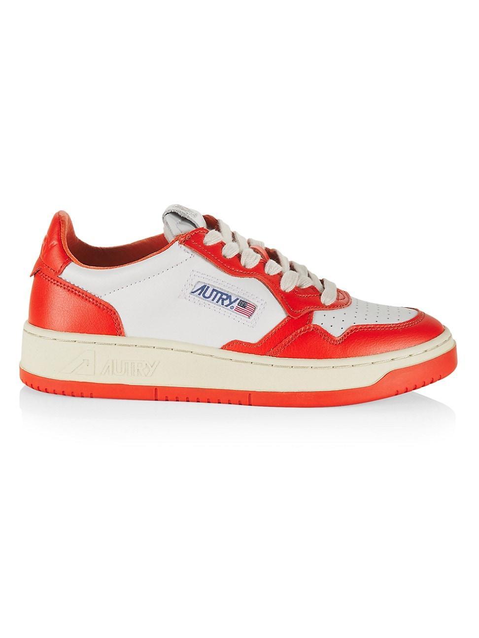 Womens Medalist Leather Low-Top Sneakers Product Image