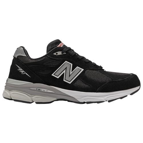 New Balance Mens New Balance 990 V3 - Mens Shoes White/Black Product Image