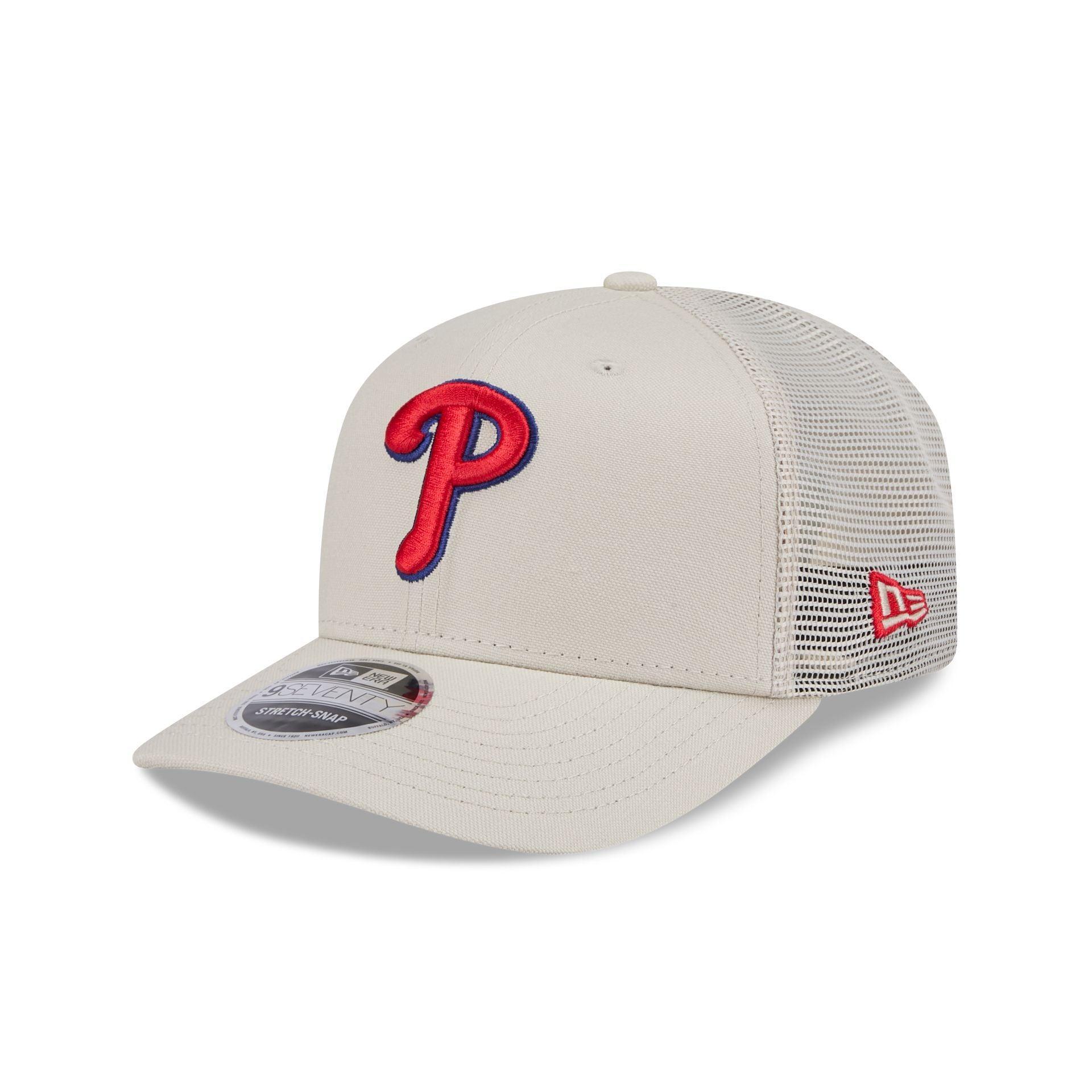 Philadelphia Phillies Canvas 9SEVENTY Trucker Hat Male Product Image