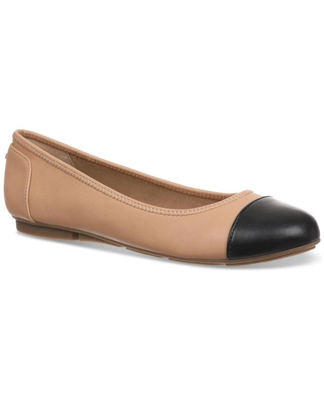 Giani Bernini Womens Taylee Memory Foam Cap Toe Ballet Flats, Created for Macys Product Image