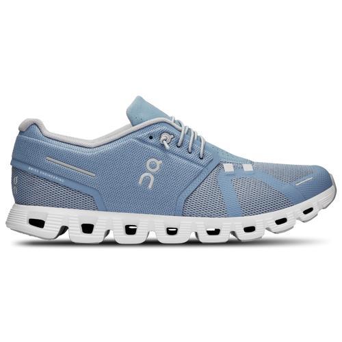 On Mens Cloud 5 - Shoes White/Blue Product Image