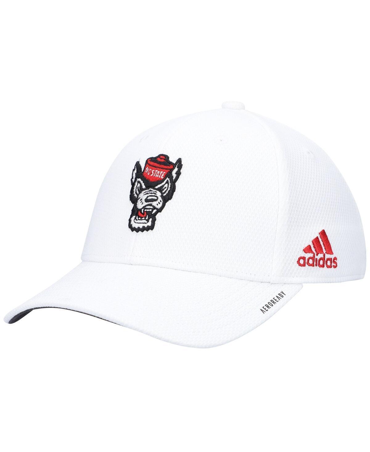 Mens adidas NC State Wolfpack 2021 Sideline Coaches AEROREADY Flex Hat Product Image