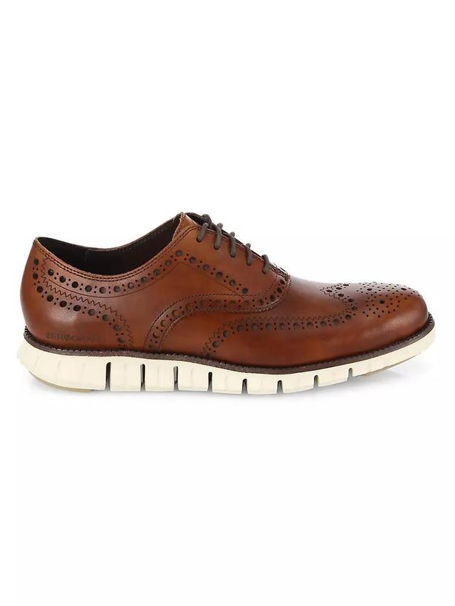 ZeroGrand Leather Wingtip Oxfords Product Image