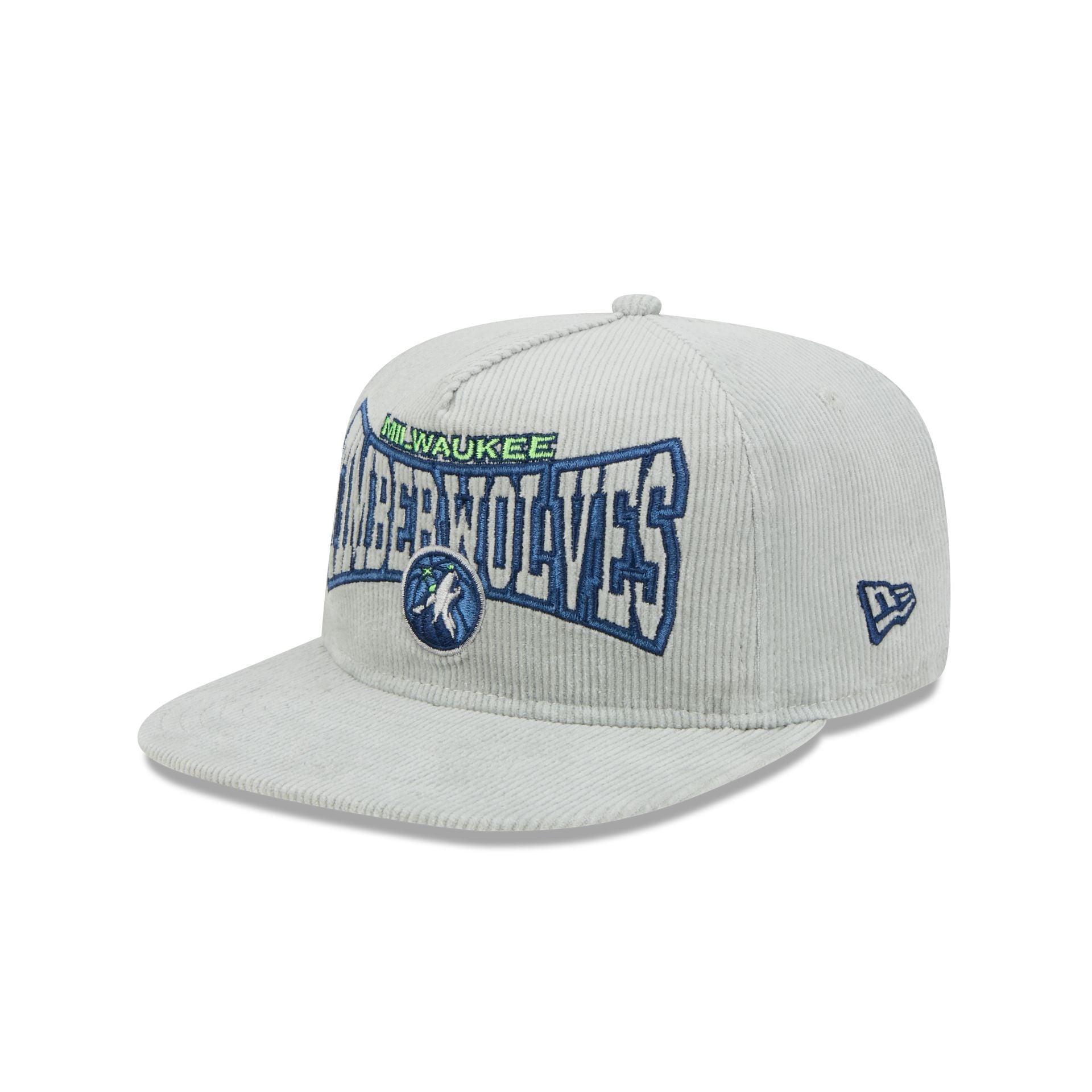 Minnesota Timberwolves Gray Cord Golfer Hat Male Product Image