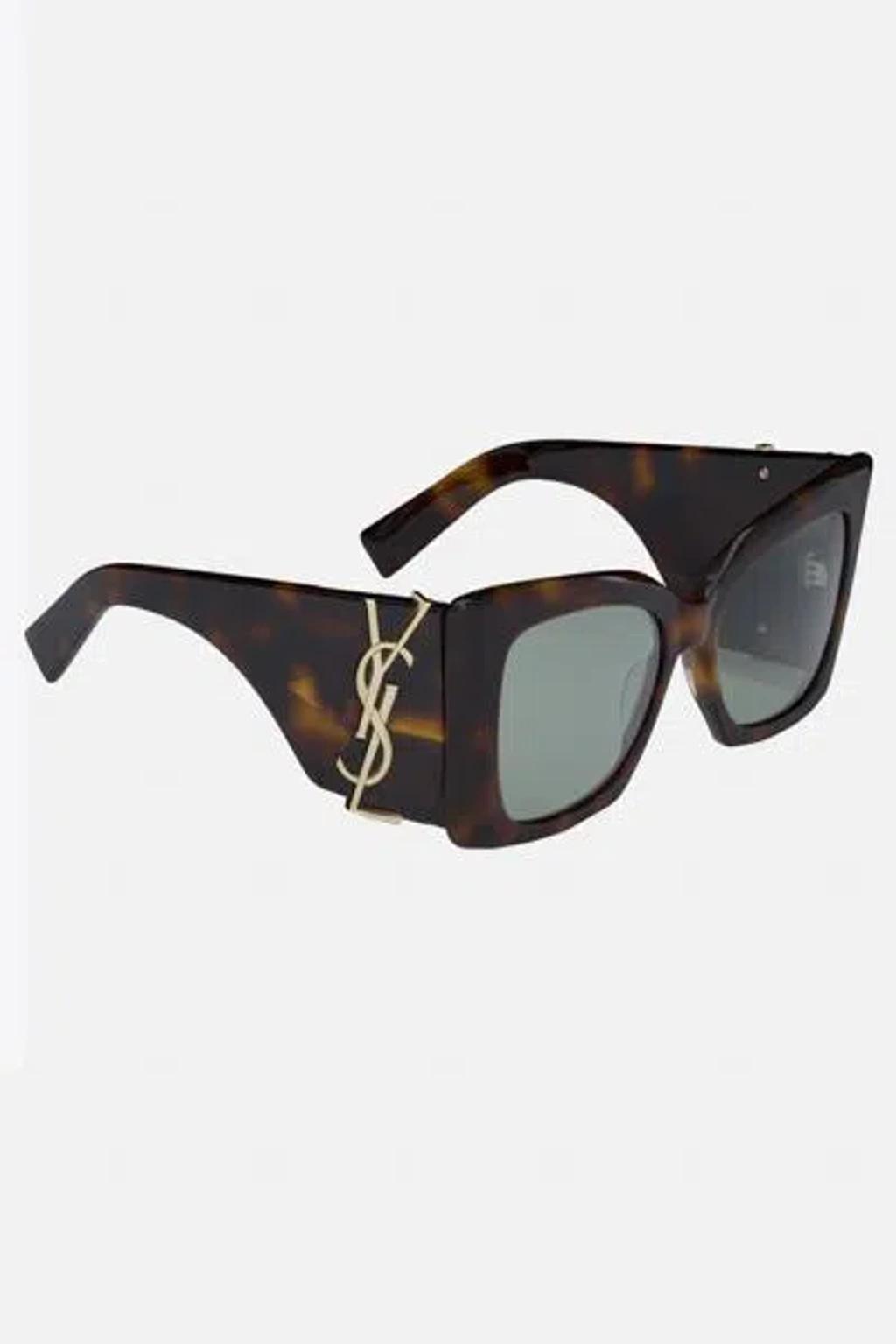 SAINT LAURENT Sunglasses In Medium Havana Product Image