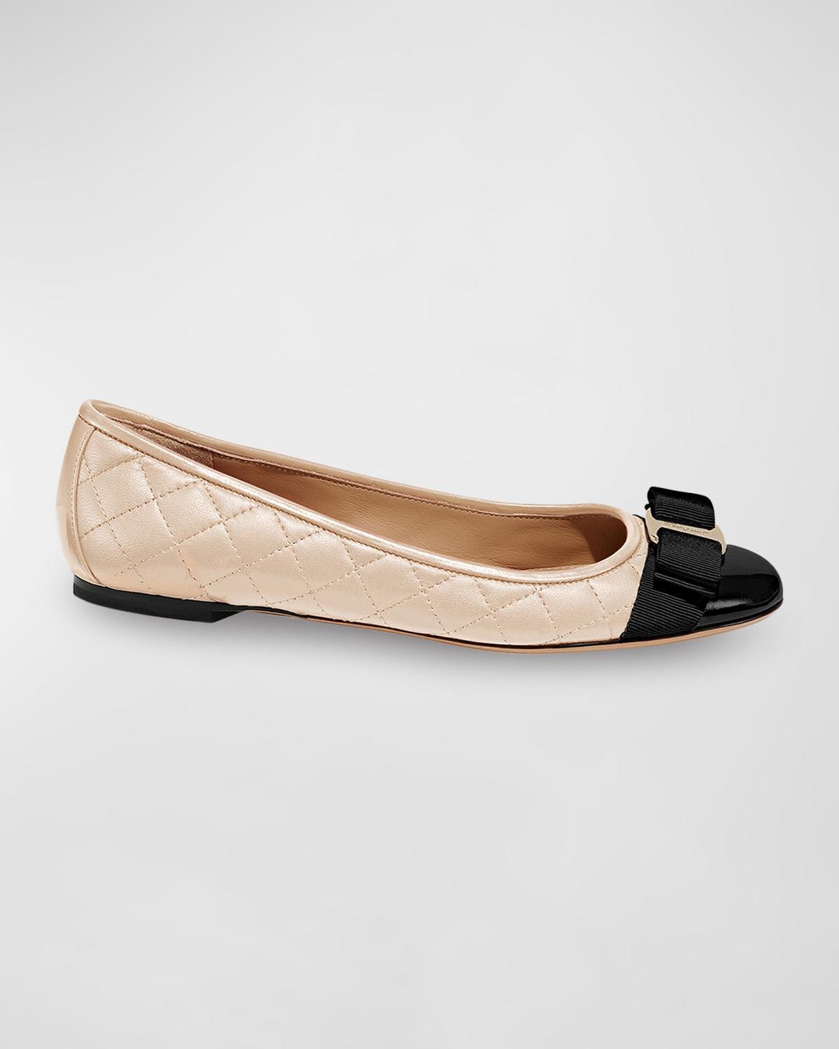 Womens Varina Leather Ballet Flats Product Image