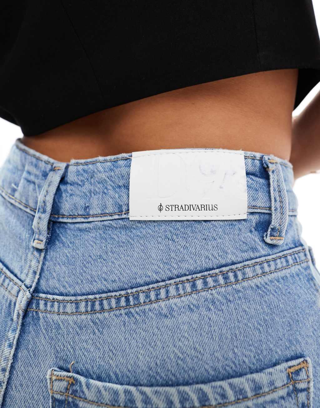 Stradivarius Petite straight leg jean Product Image