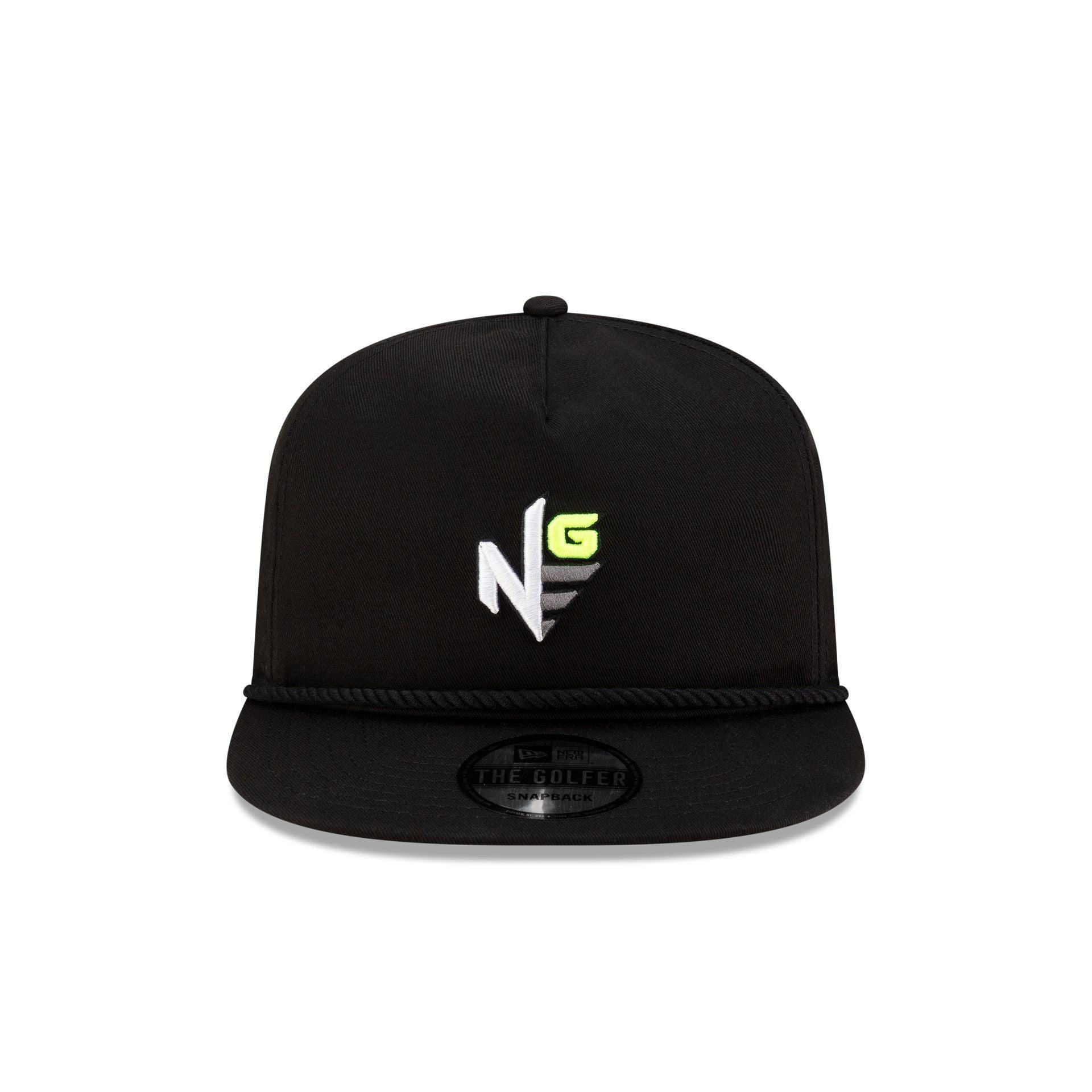 New Era Golf Black Logo Golfer Hat Male Product Image