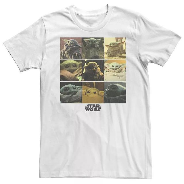 Big & Tall Star Wars The Mandalorian The Child Box Up Grid Tee, Mens Product Image