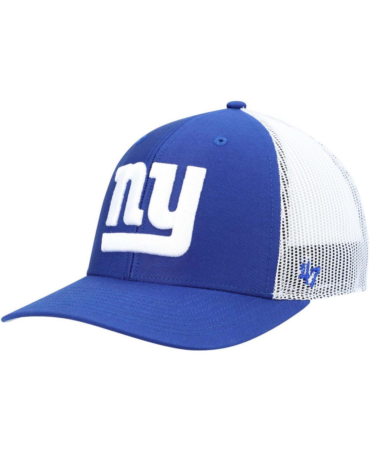 Mens Royal New York Giants Trucker Snapback Hat - Royal Product Image