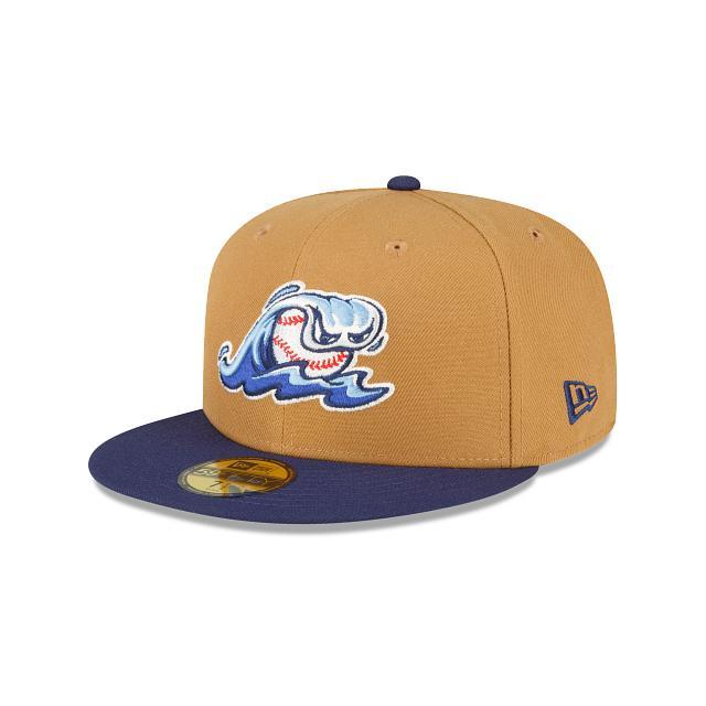 West Michigan Whitecaps Wheat 59FIFTY Fitted Hat Male Product Image