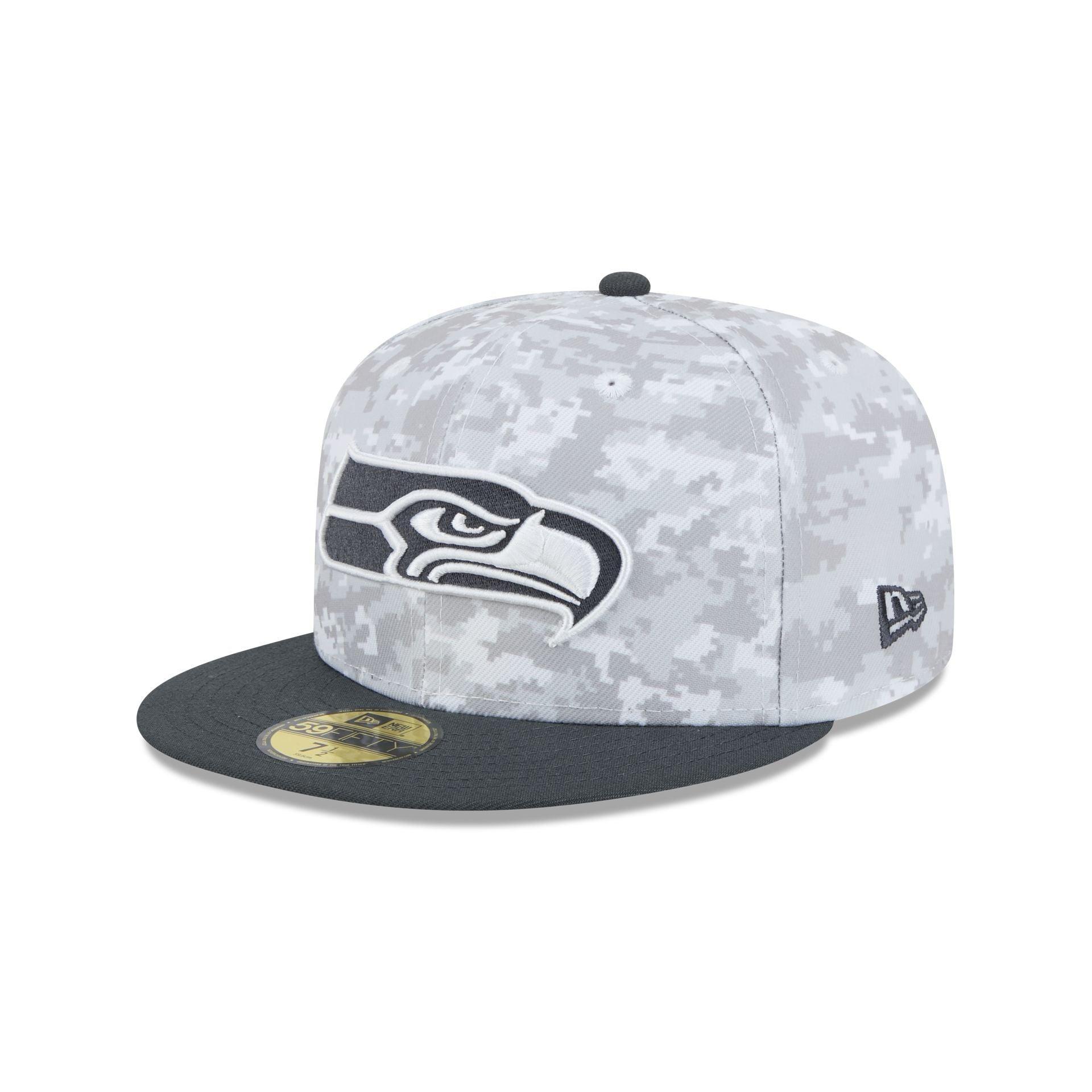 Seattle Seahawks 2024 Salute to Service 59FIFTY Fitted Hat Male Product Image