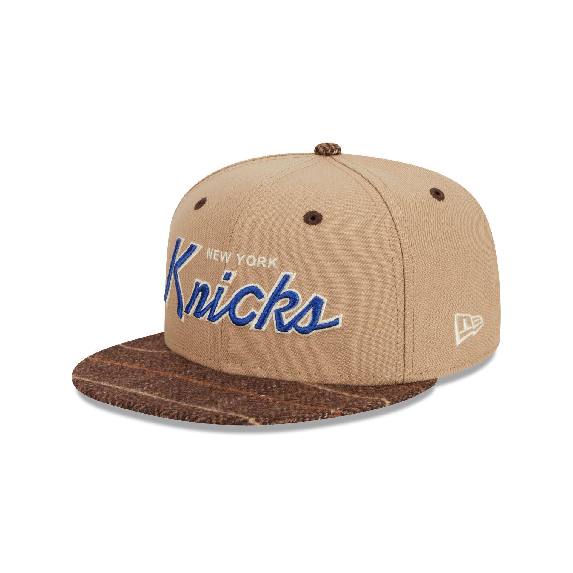 New York Knicks Traditional Check 9FIFTY Snapback Hat Male Product Image