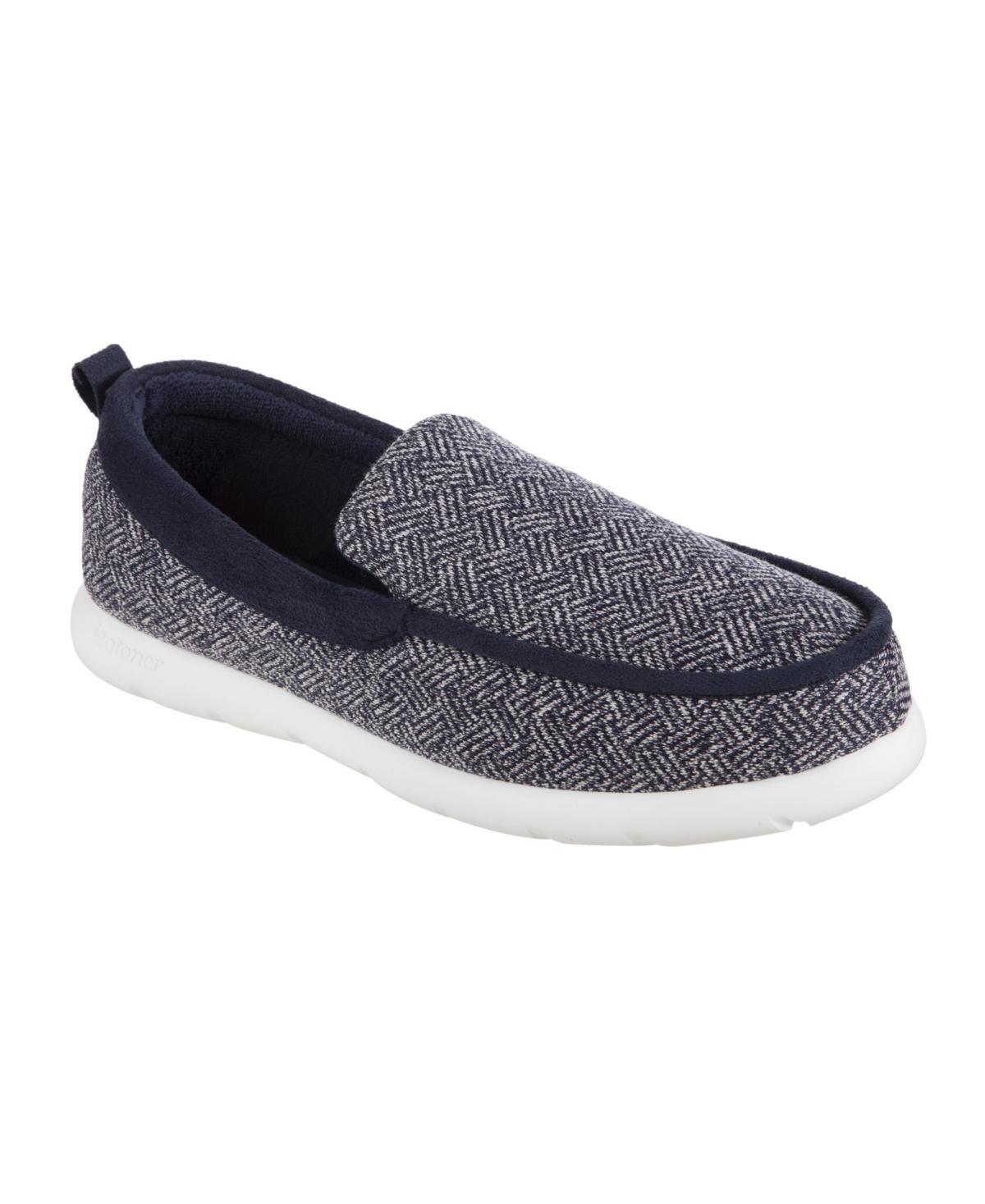 isotoner Zenz Mens Hatch Knit Moccasin Product Image