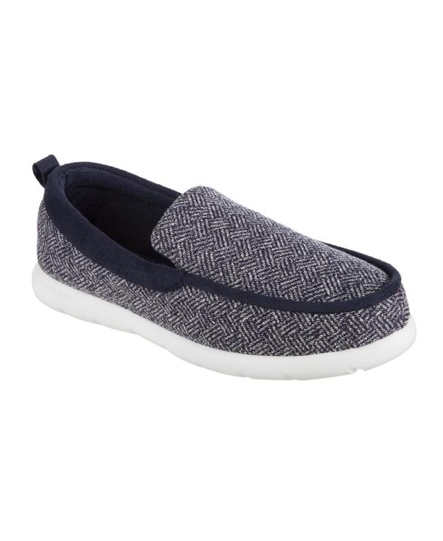 isotoner Zenz Mens Hatch Knit Moccasin Product Image