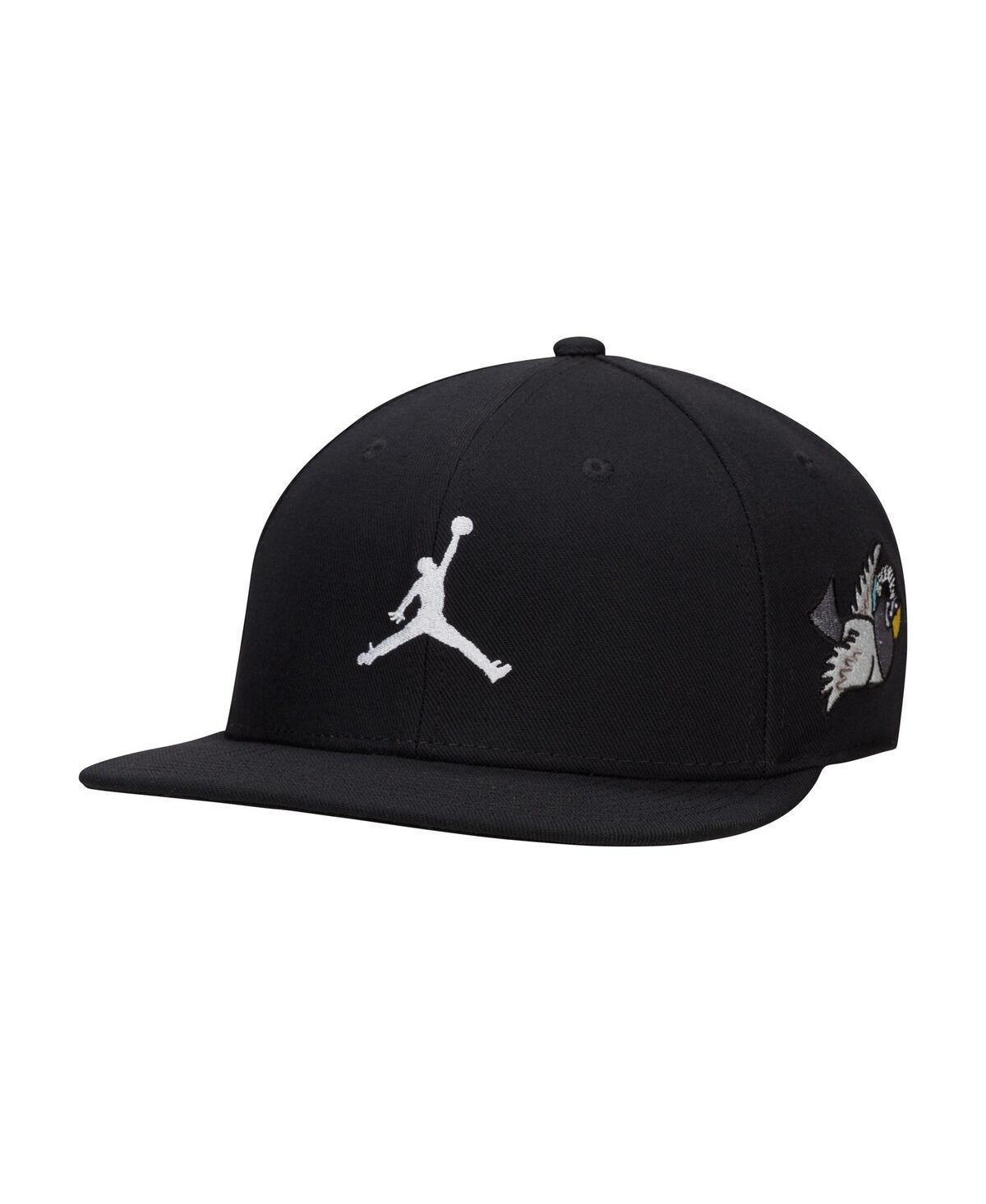 Mens Jordan Black Member Pro Snapback Hat Product Image