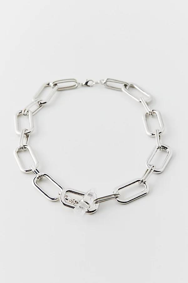 Stone Toggle Chain Necklace Mens at Urban Outfitters Product Image