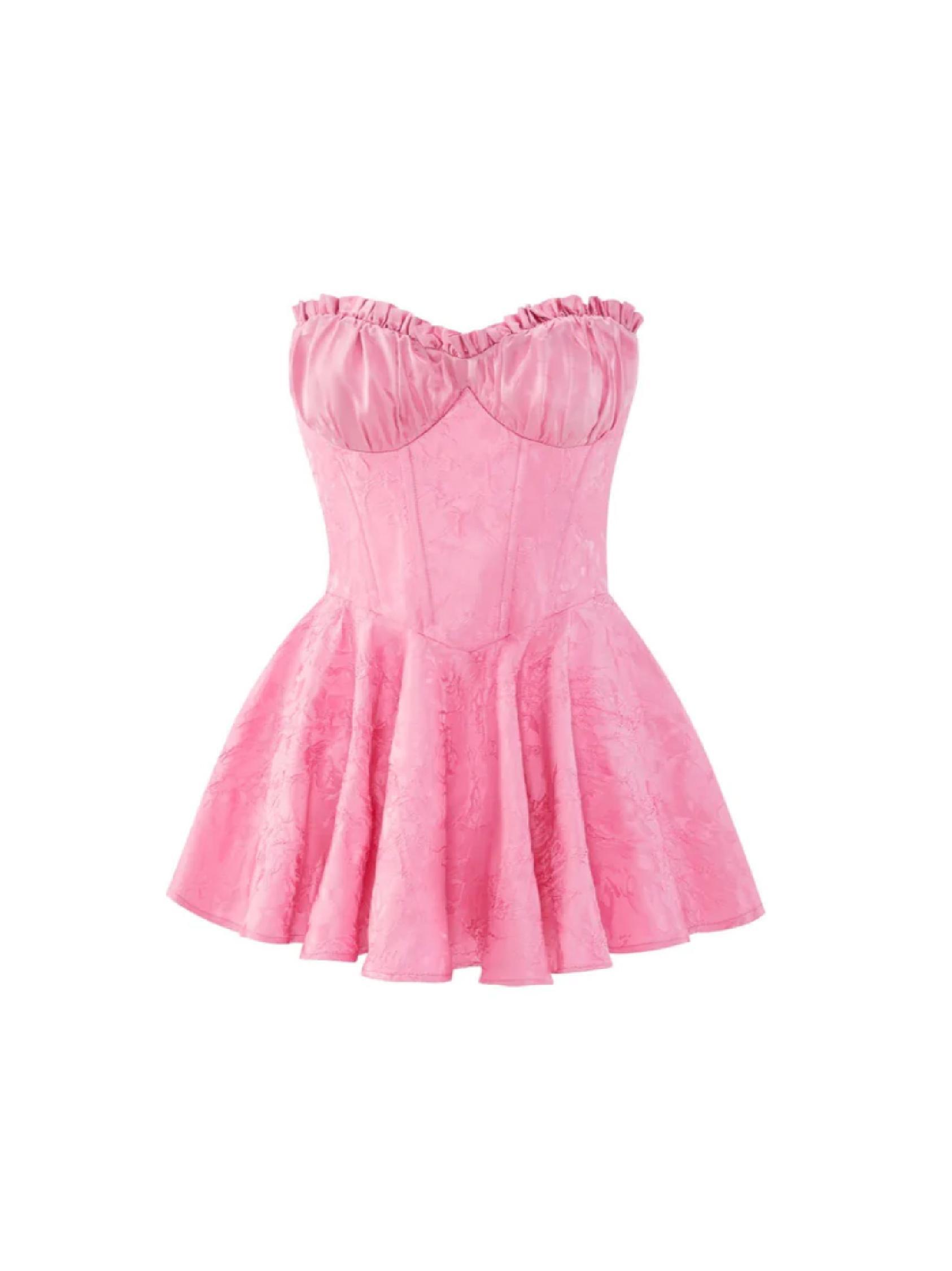 Airina Dress (Pink) Product Image