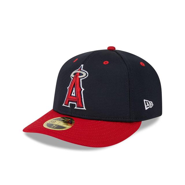 Los Angeles Angels 2024 Batting Practice Low Profile 59FIFTY Fitted Hat Male Product Image