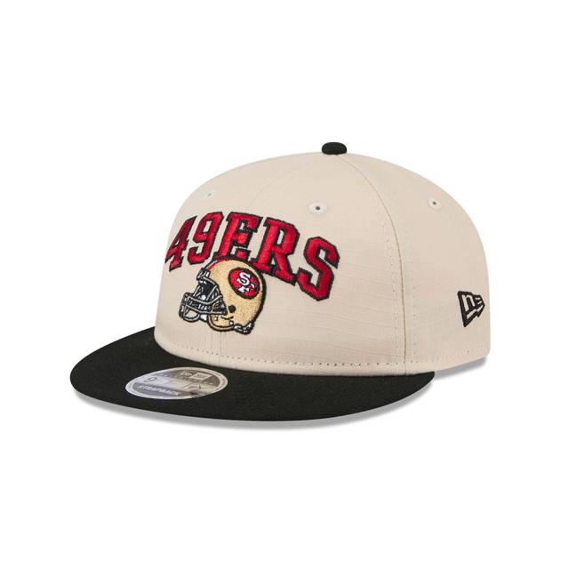 San Francisco 49ers Historic Helmet Retro Crown 9FIFTY Snapback Hat Male Product Image