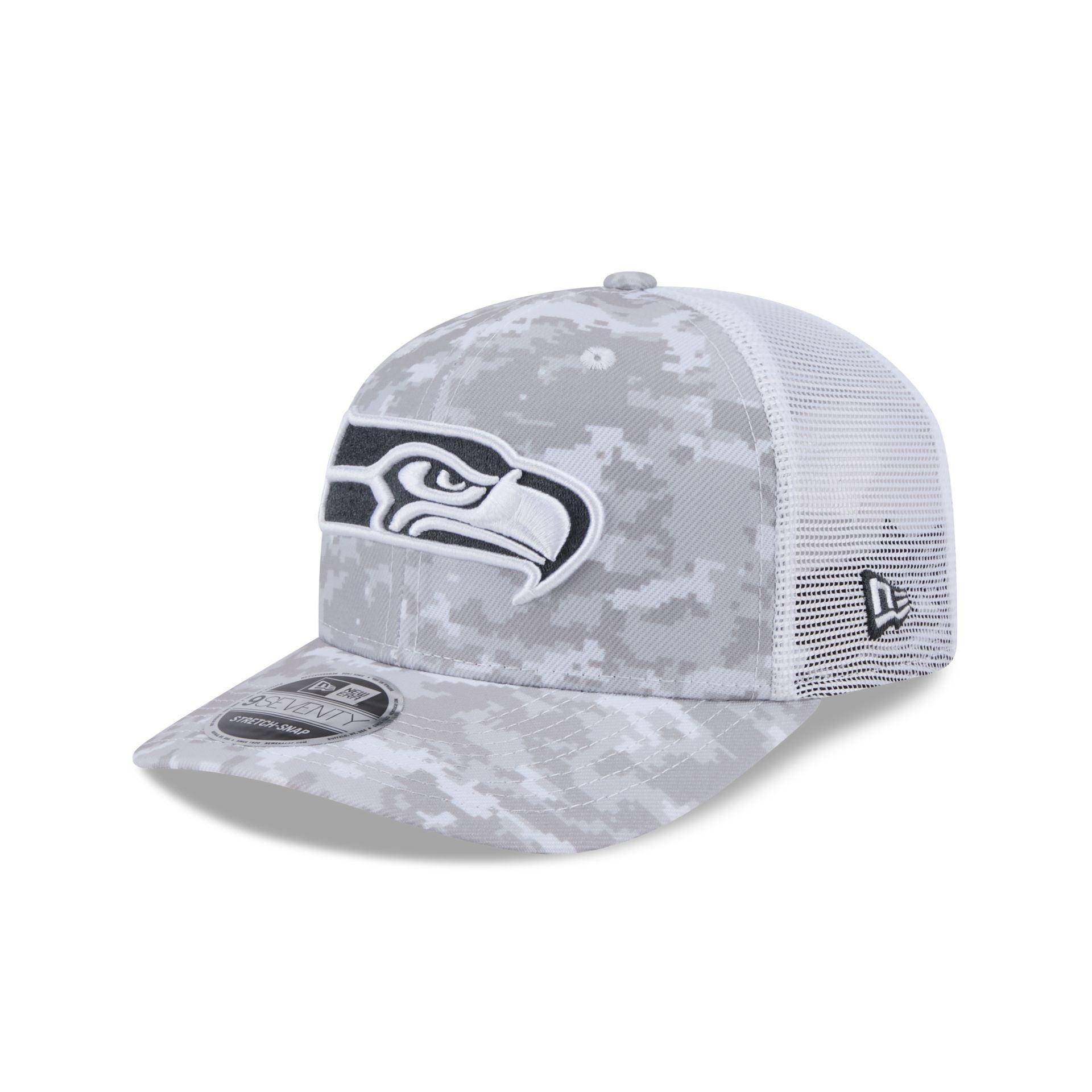 Seattle Seahawks 2024 Salute to Service 9SEVENTY Trucker Hat Male Product Image