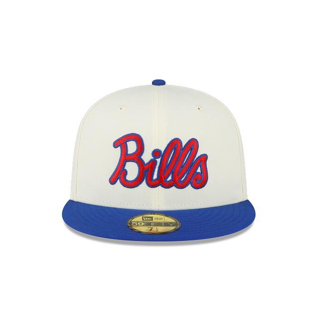 Buffalo Bills Script 59FIFTY Fitted Hat Male Product Image