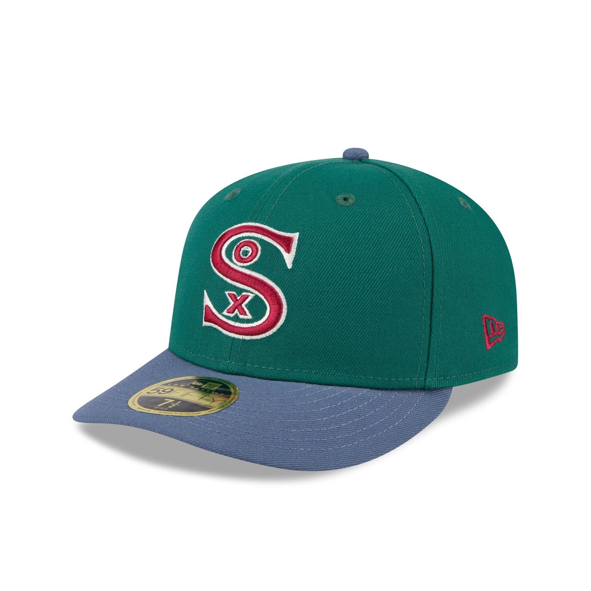 Chicago White Sox Green Gemstone Low Profile 59FIFTY Fitted Hat Male Product Image