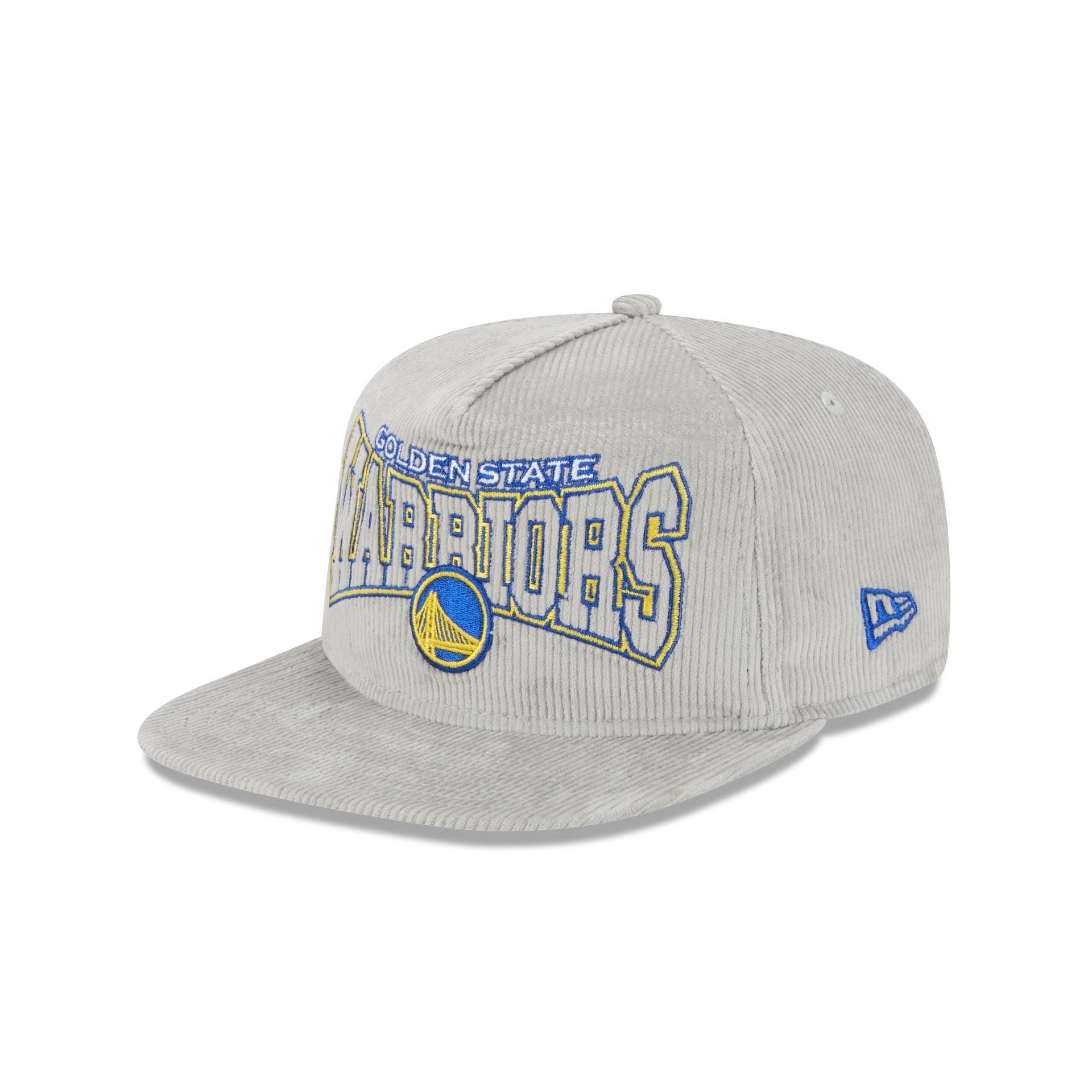 Golden State Warriors Gray Cord Golfer Hat Male Product Image