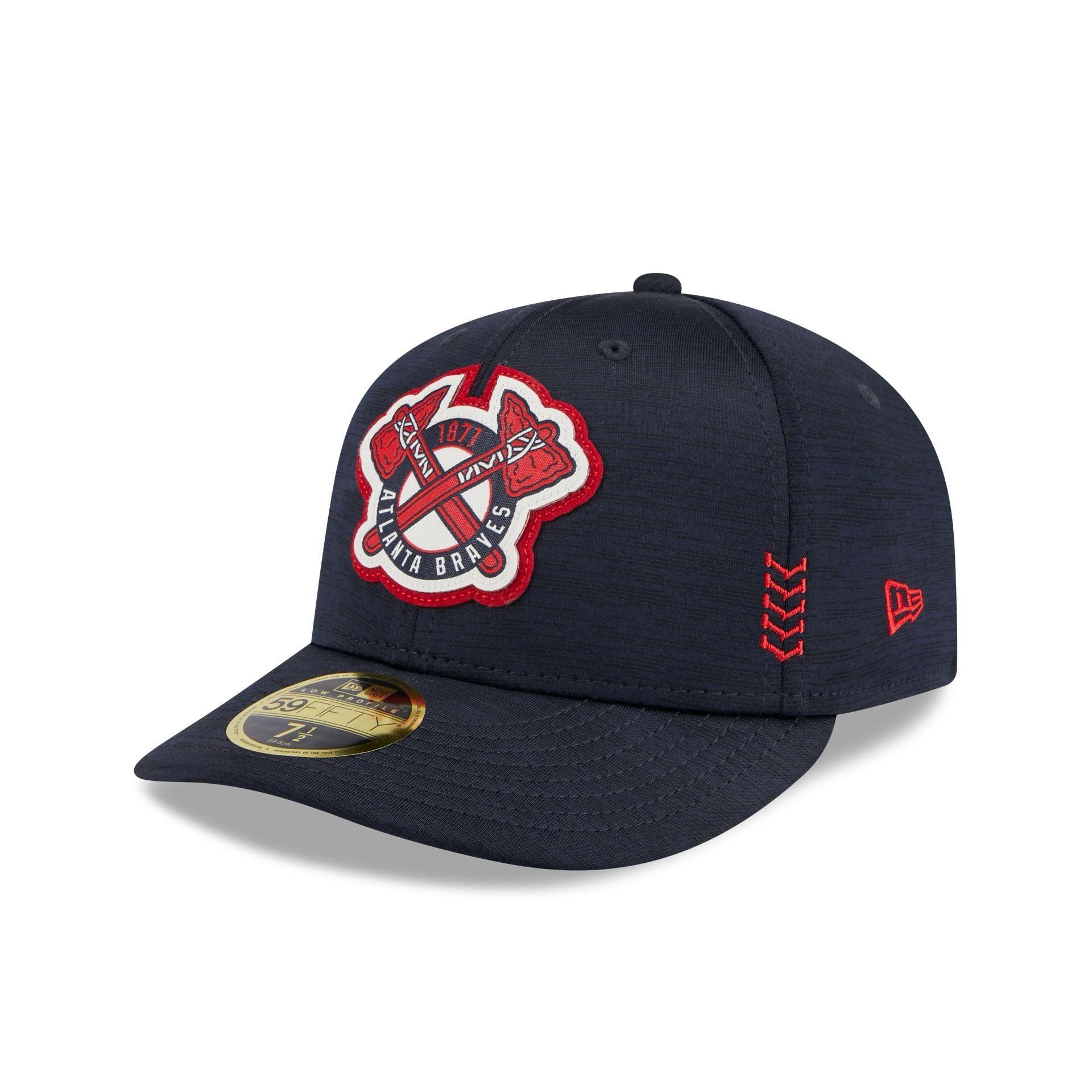 Atlanta Braves 2024 Clubhouse Low Profile 59FIFTY Fitted Hat Male Product Image