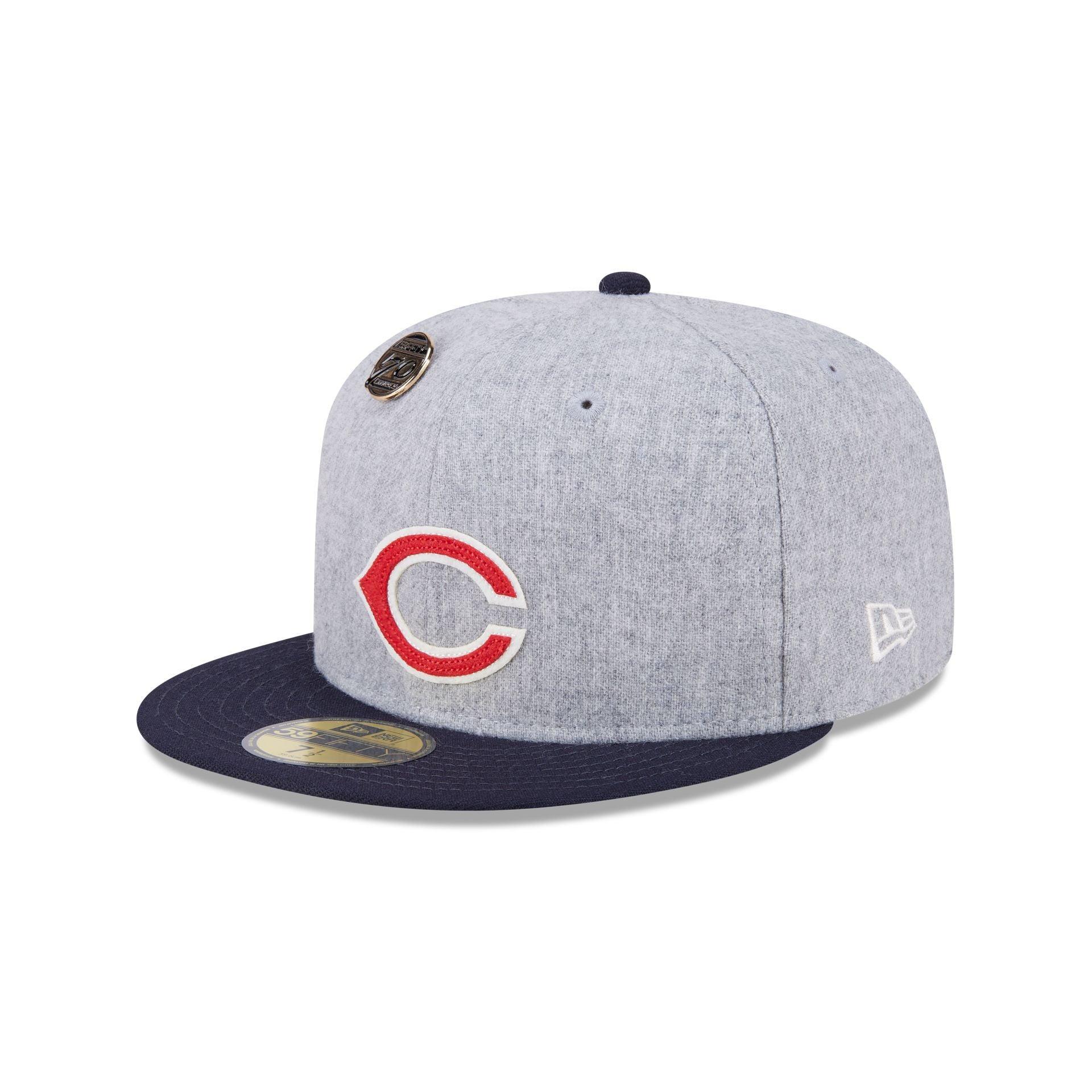 Cleveland Guardians 70th Anniversary Gray 59FIFTY Fitted Hat Male Product Image