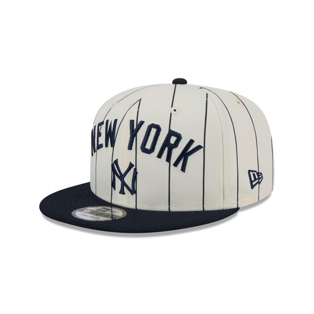 New York Yankees Jersey Pinstripe 9FIFTY Snapback Hat Male Product Image