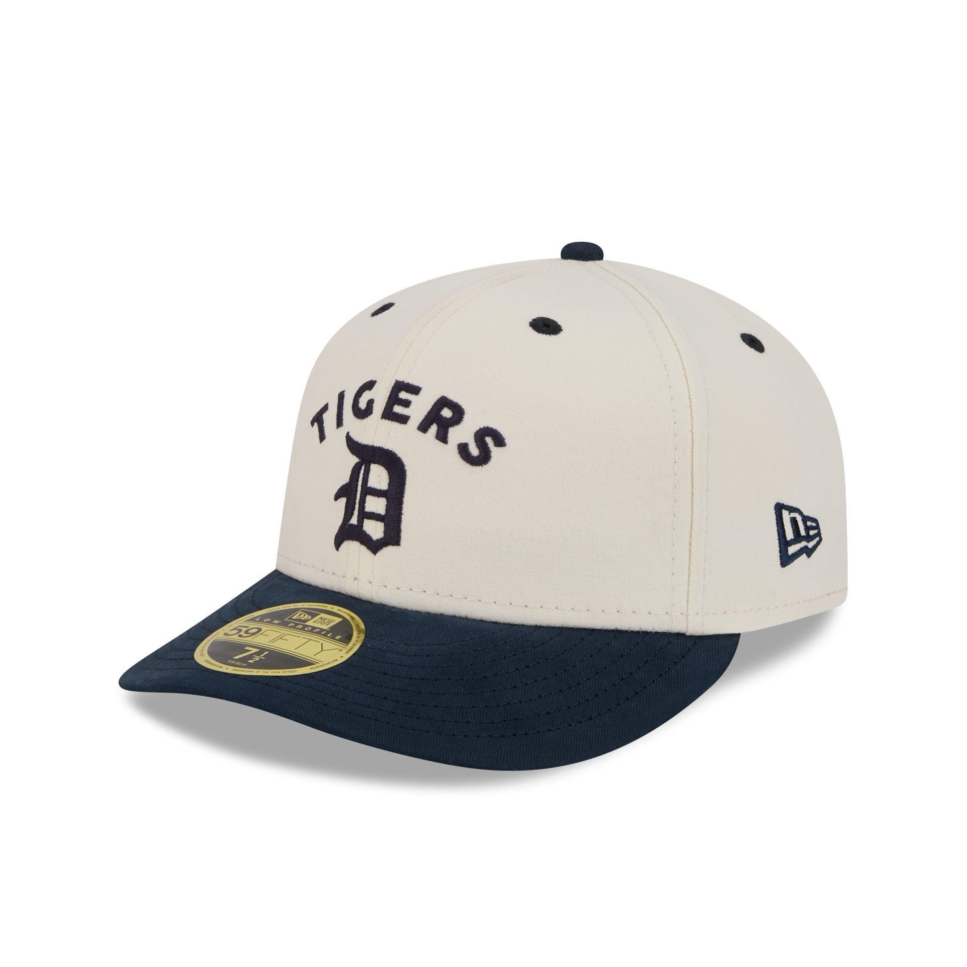 Detroit Tigers Vintage Stack Low Profile 59FIFTY Fitted Hat Male Product Image