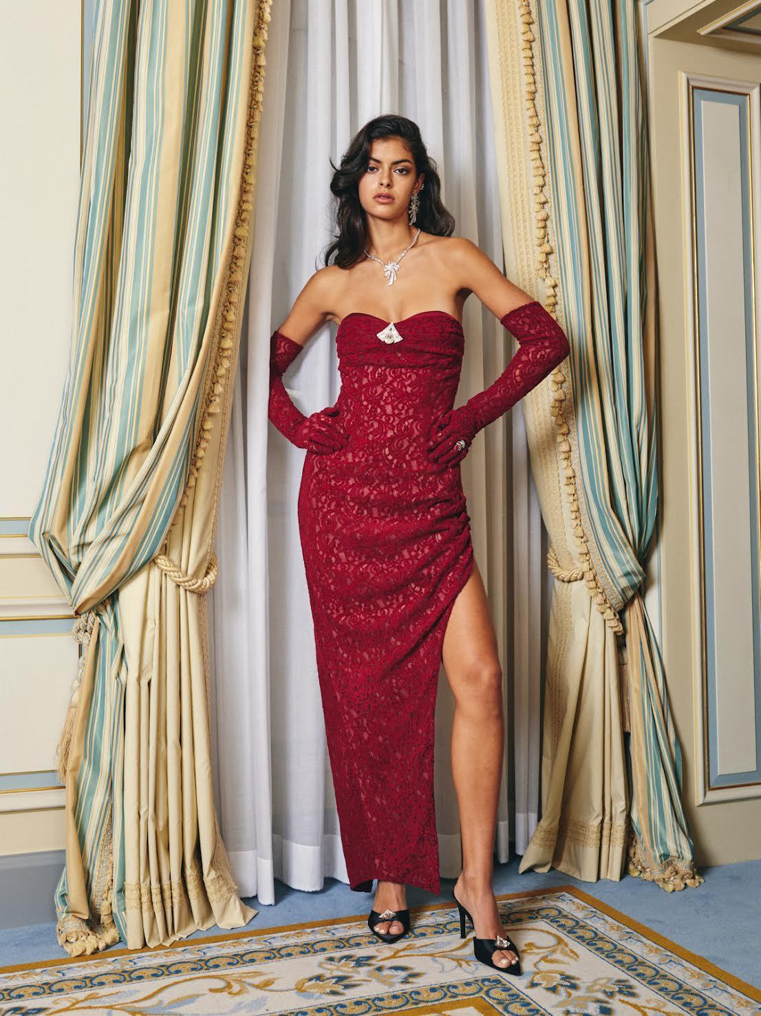 Scarlett Velvet Dress Product Image