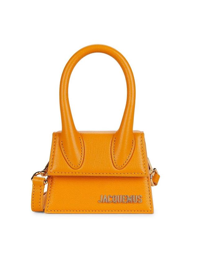 Womens Le Chiquito Leather Top-Handle Bag Product Image