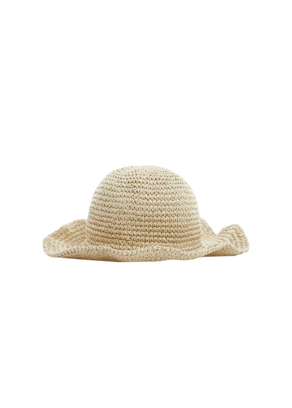 MANGO - Natural fiber hat - One size - Women Product Image